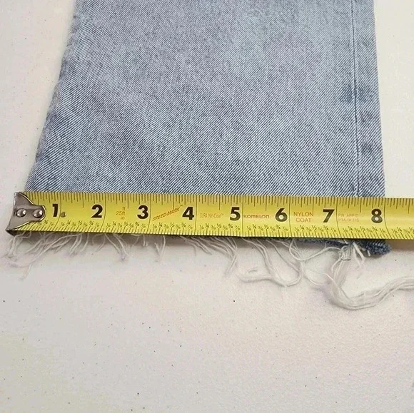 Agolde Criss Cross Straight Jean in Dimension size 32 NWT light wash